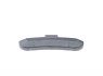 unimotive clip on wheel weight in zinc coated for steel rims 40g 50pcs
