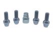unimotive lug nut set 4x m14x1529 with socket 17 vw ball seat 1pc