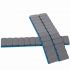 unimotive premium adhesive weights silver coated 12x5g strip 60g blue tape 100pcs