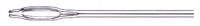 UNIMOTIVE UNIMOTIVE SINGLE INSERT NEEDLE STEEL SPLIT EYE 100/125MM (1PC)