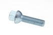 unimotive wheel bolt chrome m12x1540 ball seat hex17 1pc