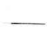 universal paint brush 2 black painted white pig hair 1pc