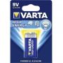 VARTA HIGH ENERGY BATTERY 9V 6LR61 BLISTER (1PC)