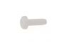 VIS DE PLAQUE D’IMMATRICULATION PLASTIQUE BLANC M6X20 (20PC)