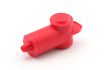 vte 212n1v02 lug ring terminal insulator red