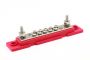 VTE 771025N0N02 CONTACTSTRIP 10 AANSLUITINGEN ROOD M6 (1ST)