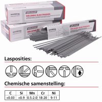 WELDING ELECTRODES WK 308 Ø 4.00X350 2KG (1PC) WELDING ELECTRODES WK 308 Ø 4.00X350 2KG (1PC)