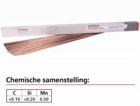 WELDING ROD GAS COPPER COATED G-1 Ø 1.60 5KG (1PC)