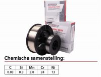 WELDING WIRE STAINLESS STEEL 309 LSI Ø 1.0MM 15KG (1PC)