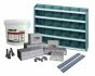 wheel servicing supplies package complete with cabinet 1pc