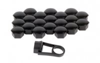 WIELBOUT KAP ZWART MET TOOL 20 STUKS HEX19 (1ST) WIELBOUT KAP ZWART MET TOOL 20 STUKS HEX19 (1ST)