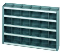 WIELSERVICE MATERIALEN KAST 62X41X12CM 24-VAKS (1ST) WIELSERVICE MATERIALEN KAST 62X41X12CM 24-VAKS (1ST)