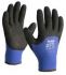 winter glove lined blue black nitril coating mt11 1 pair 1pc