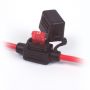 ZEKERINGHOUDER STEEKZEKERING MIKRO II RODE DRAAD 2.5MM (1ST)